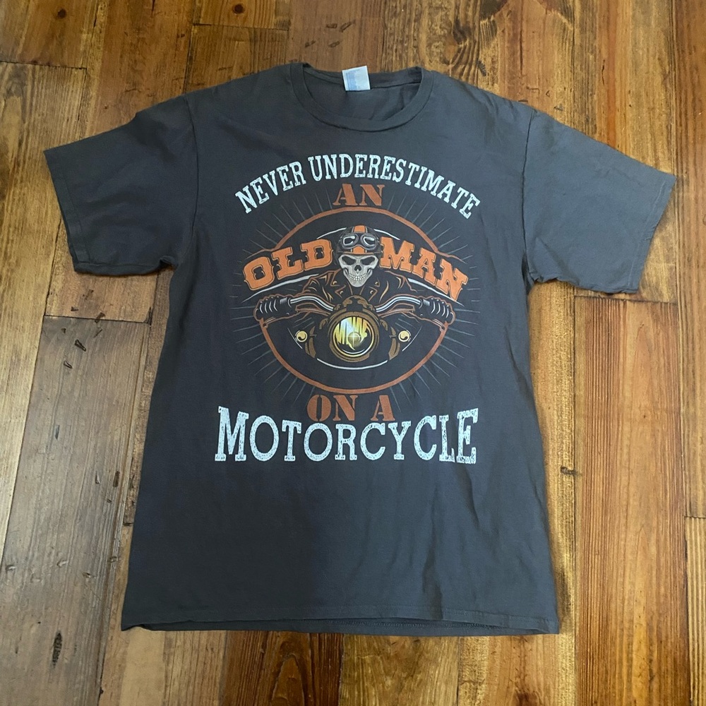 Port & Company Motorcycle T-shirt